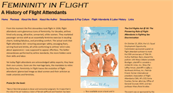 Desktop Screenshot of femininityinflight.com
